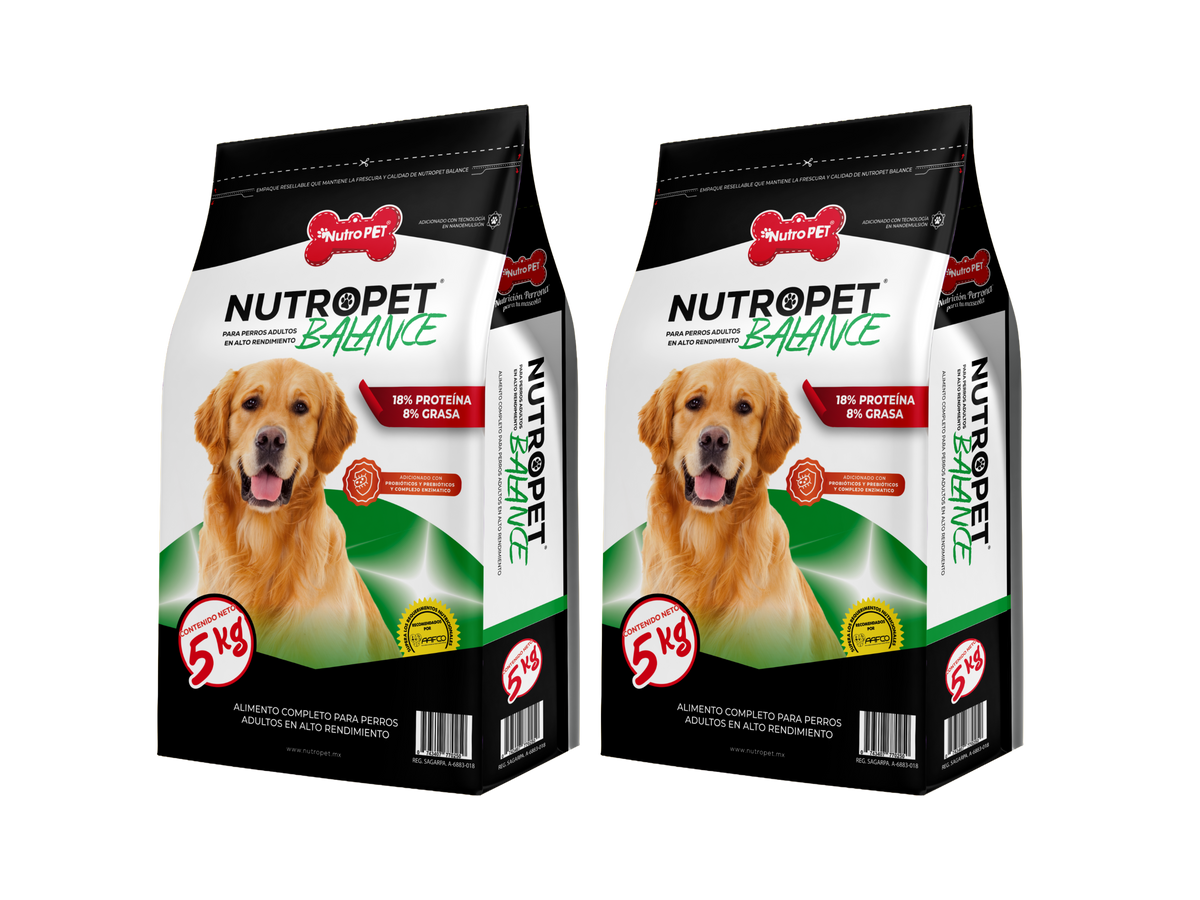 2 PACK NutroPET BALANCE - 5KG