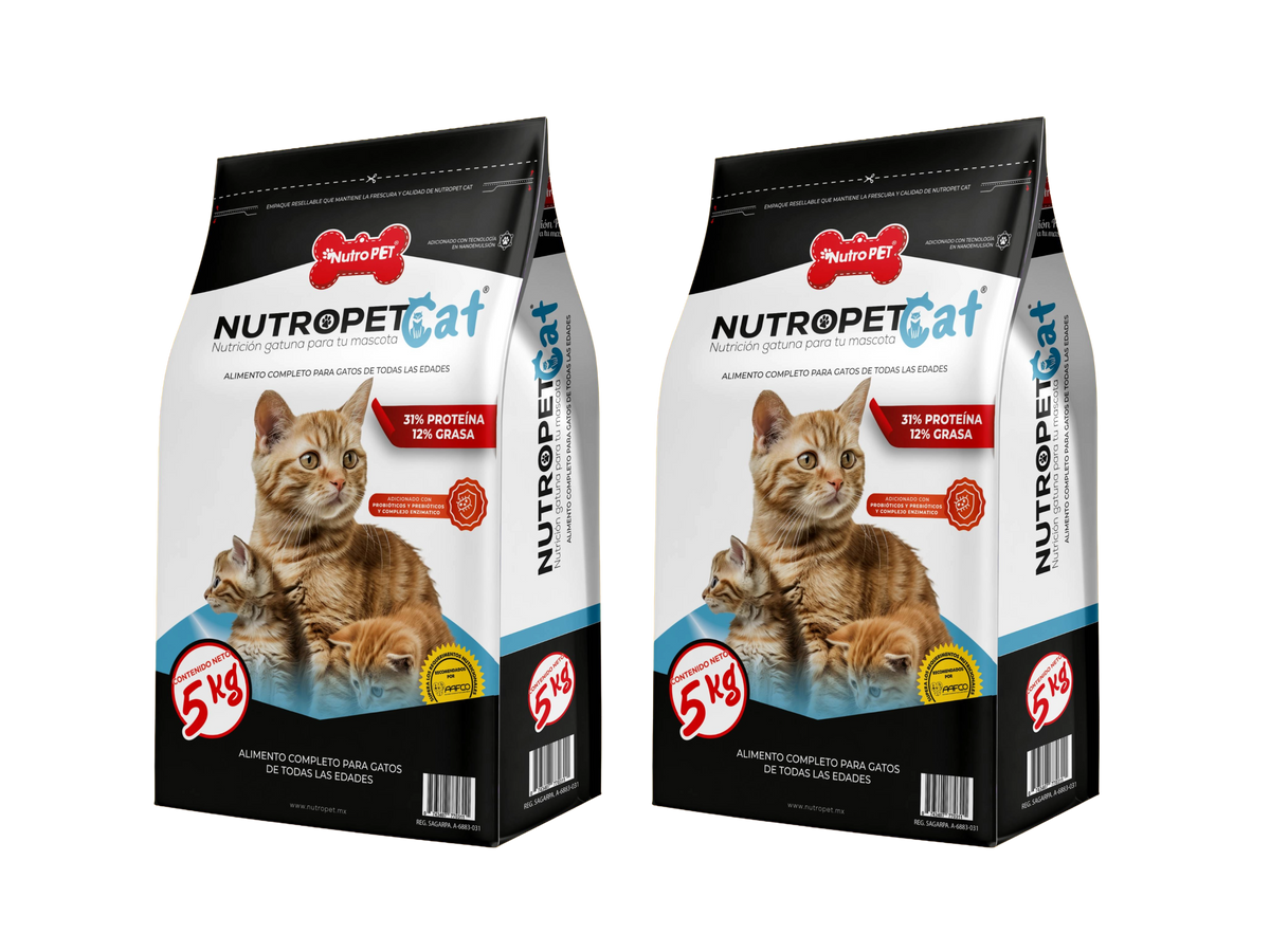 2 PACK NutroPET CAT - 5KG